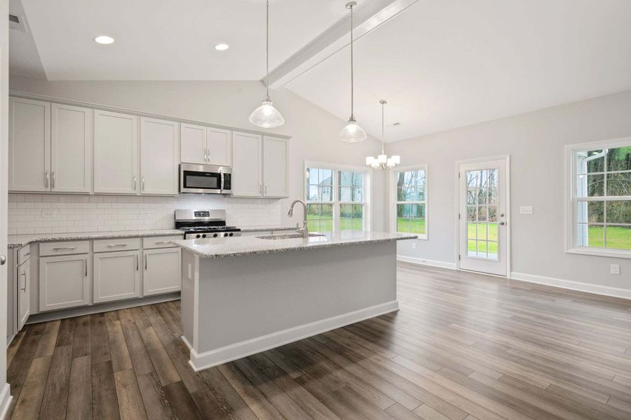 Representative furnished interior of a home built from the Garland by Caviness & Cates Communities in Bartlett Manor, Youngsville (Image 174). Representative furnished interior of a home built from the Garland by Caviness & Cates Communities in Bartlett Manor, Youngsville (Image 174).