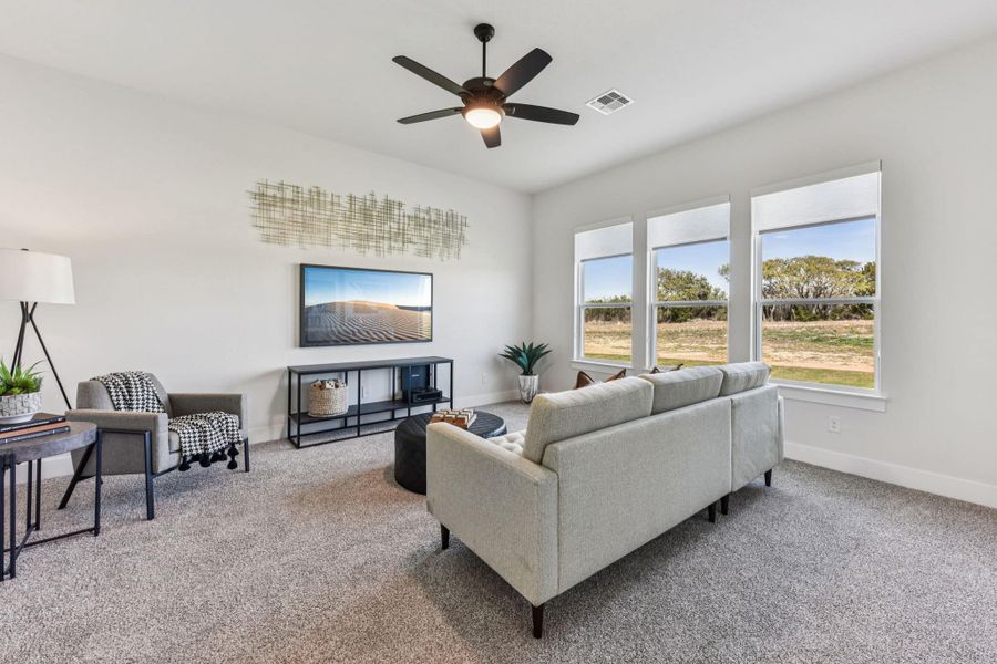 Furnished interior view inside a new home in Feathergrass, Florence (Image 44).