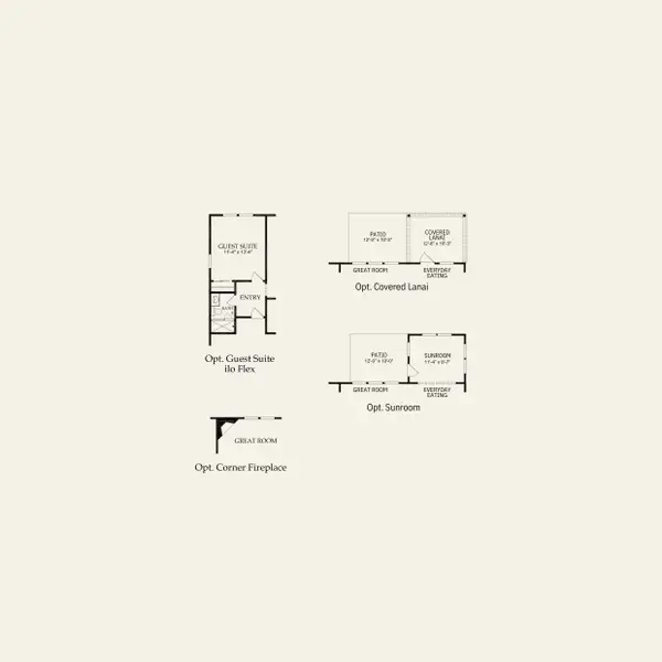 2D floor plan layout for the Marshall by Pulte Homes in The Retreat at Carolina Ridge, Harrisburg, NC (Image 3).