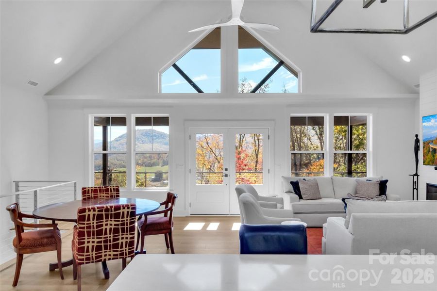 Furnished interior view inside a new home in , Waynesville (Image 9).