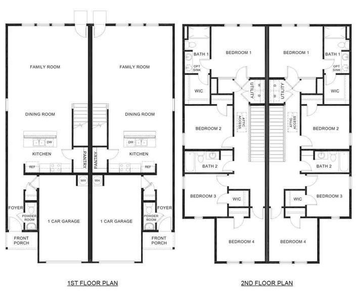 2D floor plan layout for the Stony Creek by D.R. Horton in Stonewood, Sulphur Springs, TX (Image 3).