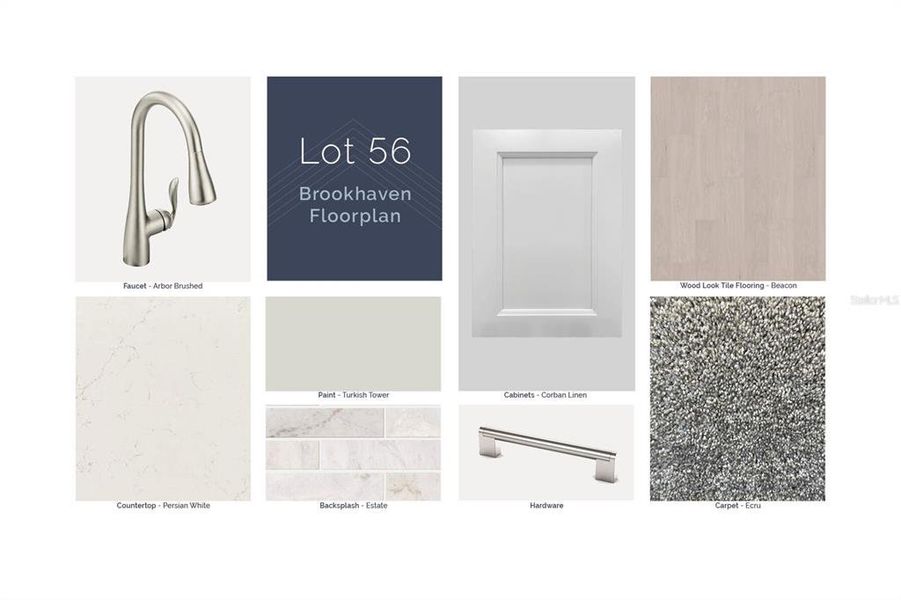Sample of building materials used in homes in Willow Run, Apopka (Image 32).