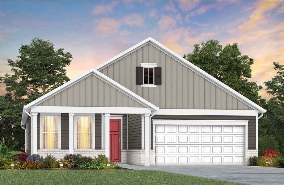 Mystique Exterior at Active Adult Community Del Webb Barton Village near Nashville. Mystique Exterior at Active Adult Community Del Webb Barton Village near Nashville.