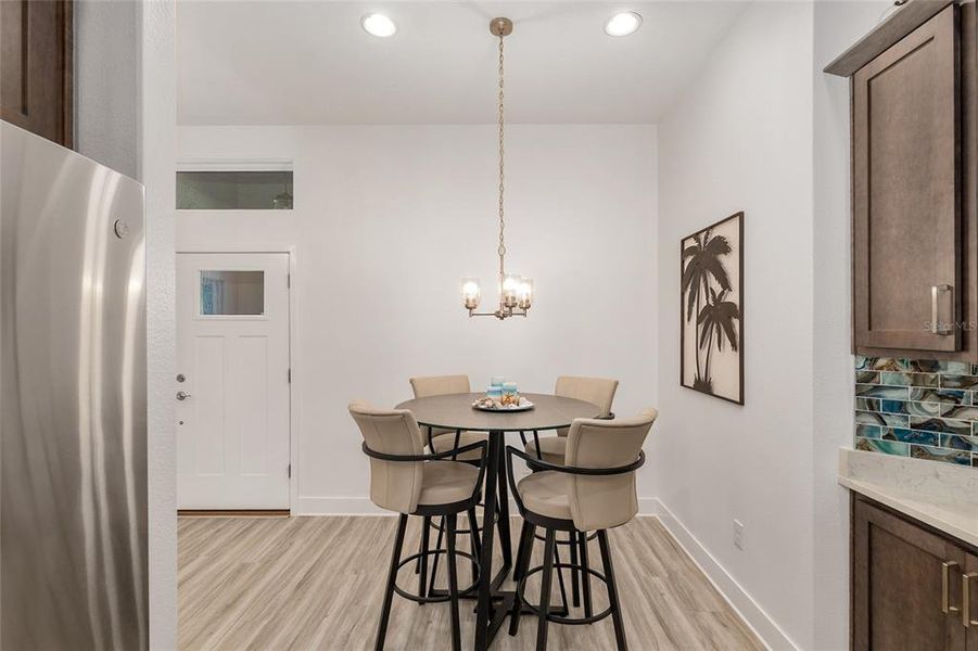 Furnished interior view inside a new home in , The Villages (Image 41).