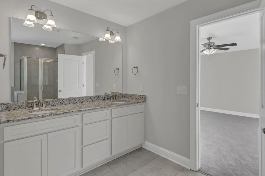 Furnished interior view inside a new home in Ashton Lakes, Lexington (Image 11).