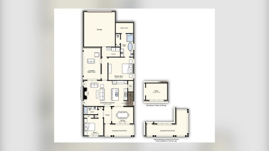 2D floor plan layout of this home in Lockwood, Collierville, TN (Image 2). 2D floor plan layout of this home in Lockwood, Collierville, TN (Image 2).