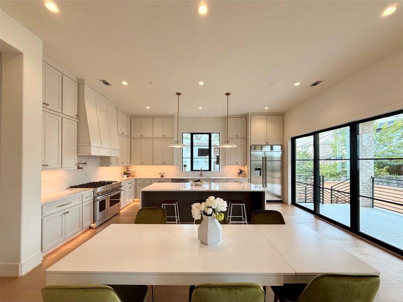 Furnished interior view inside a new home in , Houston (Image 17).