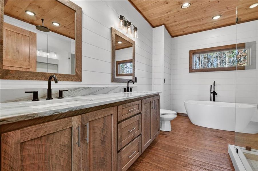 Furnished interior view inside a new home in , Ellijay (Image 14).