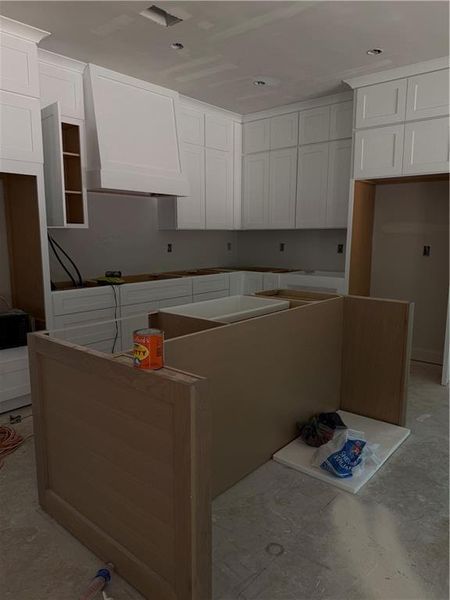 In-progress construction of a new home in , Marietta, GA (Image 13).