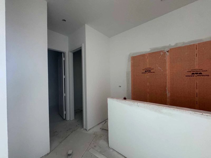 Primary Bathroom Construction Progress