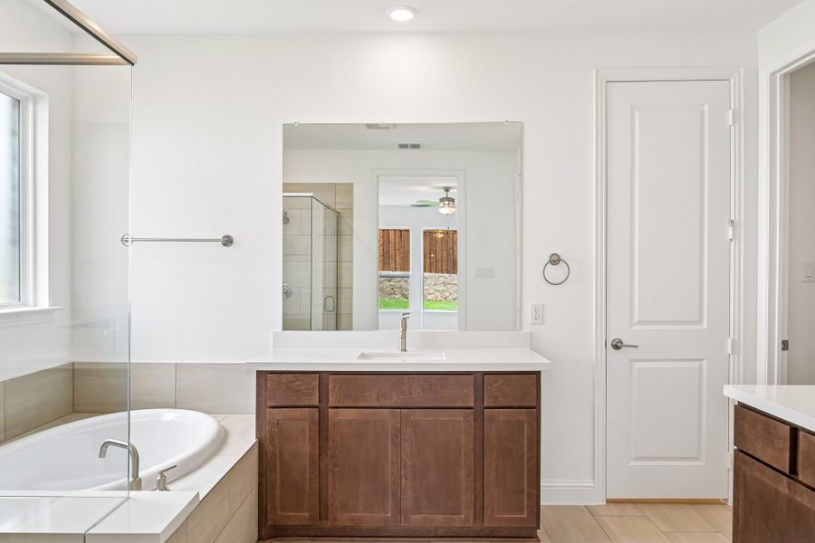 Furnished interior view inside a new home in The Ranch at Uptown Celina, Celina (Image 13).