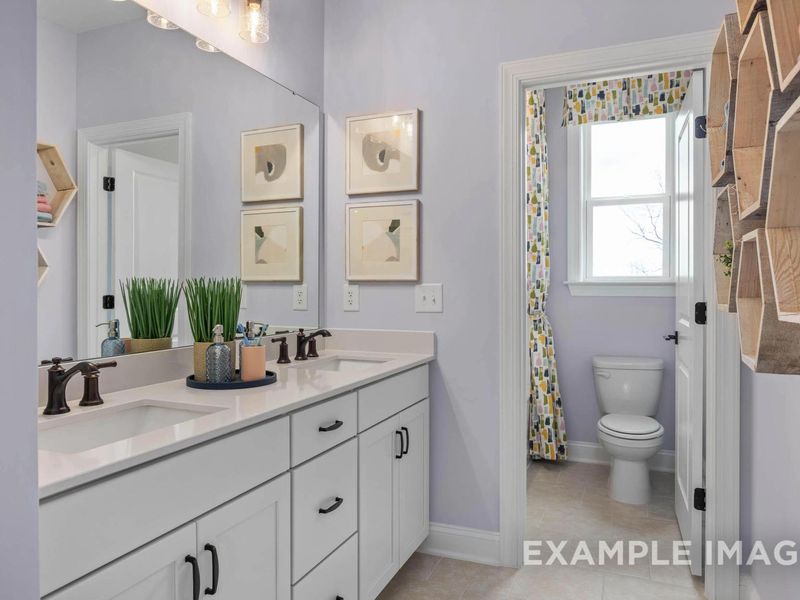 Furnished interior view inside a new home in Laneridge Estates, Raleigh (Image 20).