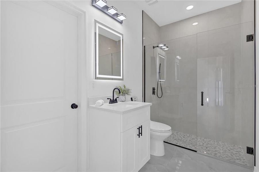 Furnished interior view inside a new home in , Punta Gorda (Image 8).