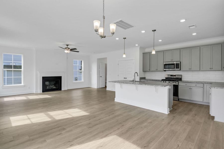 Furnished interior view inside a new home in Ferry Grove, Lexington (Image 7).