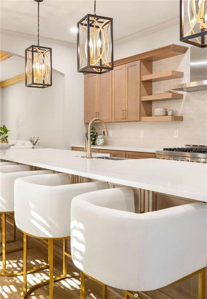 Close-up of interior finishes inside a home in , Atlanta (Image 19).