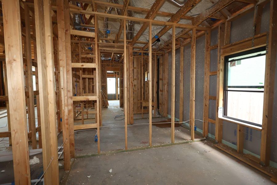 In-progress construction of a new home in Grange - Reserve Collection, Katy, TX (Image 7).