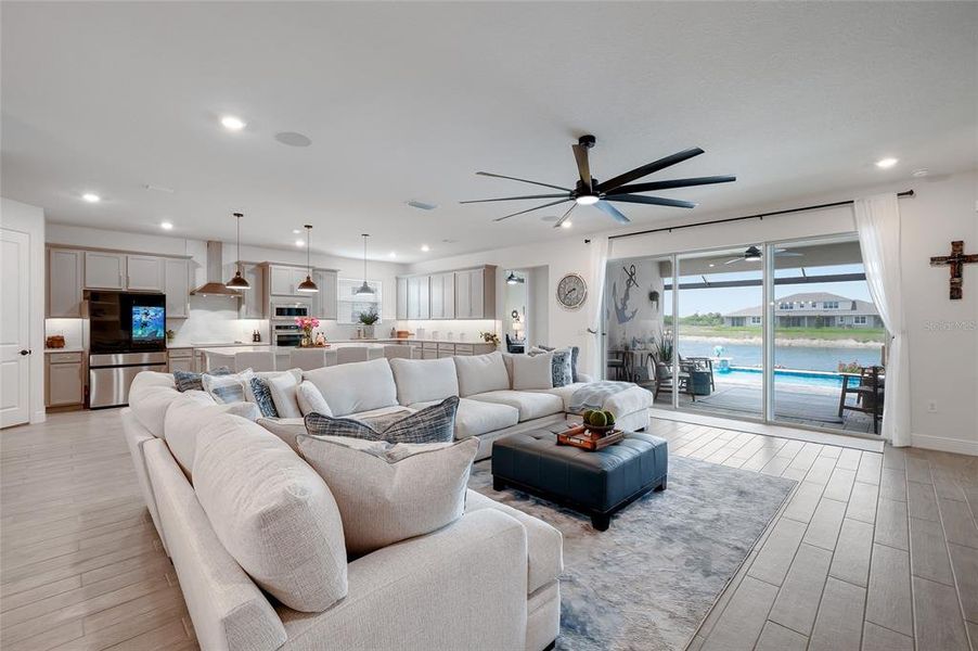 Furnished interior view inside a new home in Seaire, Parrish (Image 36). Furnished interior view inside a new home in Seaire, Parrish (Image 36).