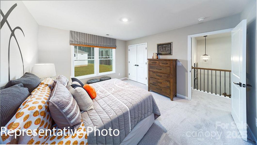 Furnished interior view inside a new home in Oak Grove Hill, Huntersville (Image 15).