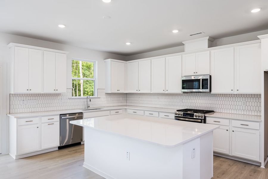 Furnished interior view inside a new home in Eagle Trace, Wendell (Image 6).