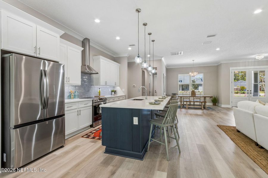 Furnished interior view inside a new home in , Yulee (Image 27).