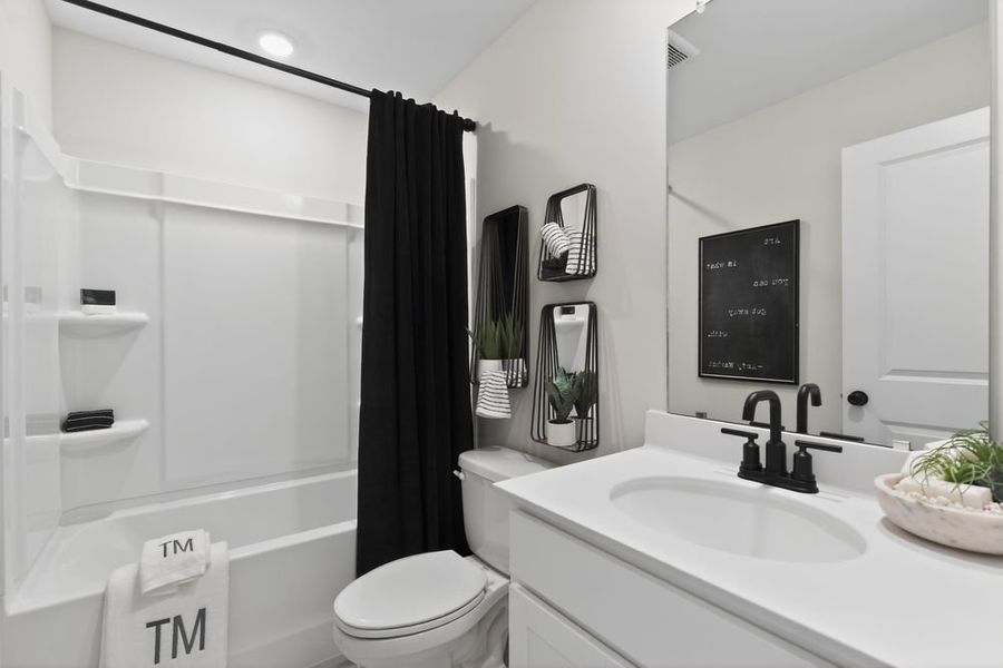 Furnished interior view inside a new home in Dreycott, Lawrenceville (Image 22).