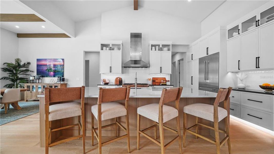 Furnished interior view inside a new home in , Sarasota (Image 25).