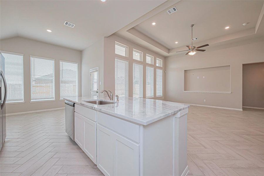 Furnished interior view inside a new home in La Segarra, Brookshire (Image 10).