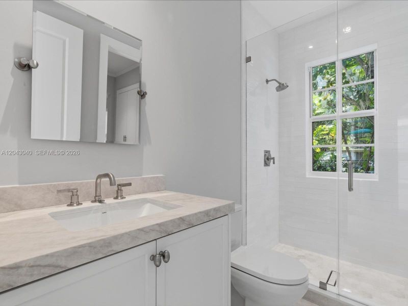 Furnished interior view inside a new home in , South Miami (Image 17).