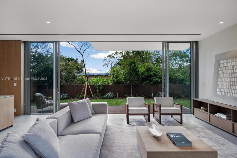 Furnished interior view inside a new home in , Miami (Image 5).
