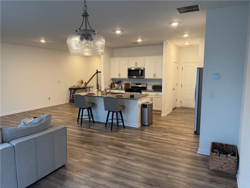 Furnished interior view inside a new home in , Duluth (Image 4). Furnished interior view inside a new home in , Duluth (Image 4).