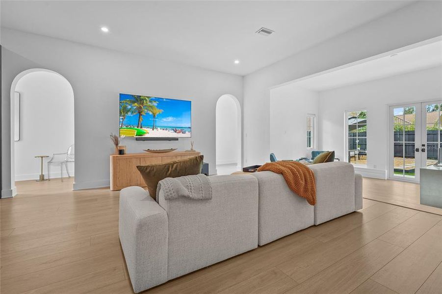 Furnished interior view inside a new home in , Sarasota (Image 11). Furnished interior view inside a new home in , Sarasota (Image 11).