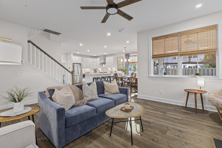 Furnished interior view inside a new home in , Johns Island (Image 43).