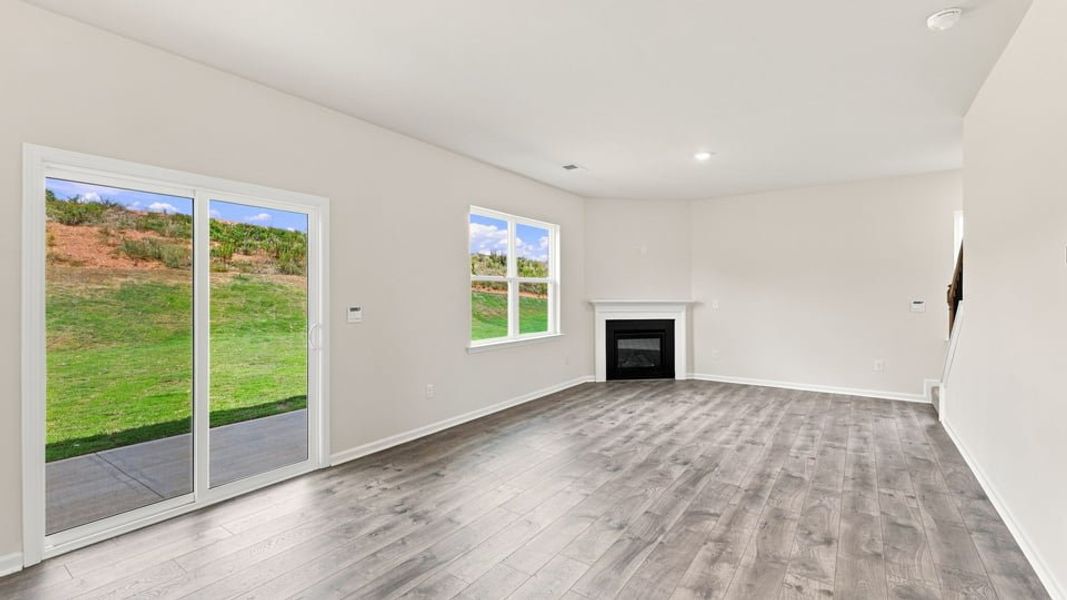 Spacious, unfurnished interior of a new home in Durbin Meadows Traditions, Fountain Inn (Image 18). Spacious, unfurnished interior of a new home in Durbin Meadows Traditions, Fountain Inn (Image 18).