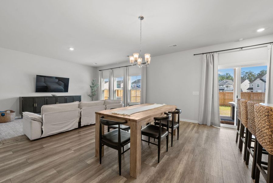 Furnished interior view inside a new home in Cypress Preserve, Moncks Corner (Image 8).