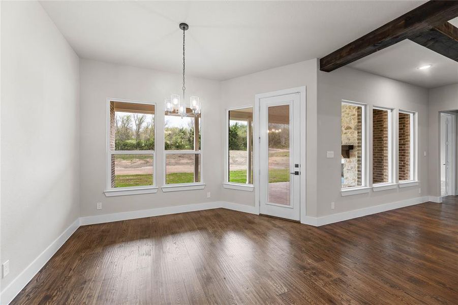 Spacious, unfurnished interior of a new home in King Crossing Estates, Van Alstyne (Image 37).