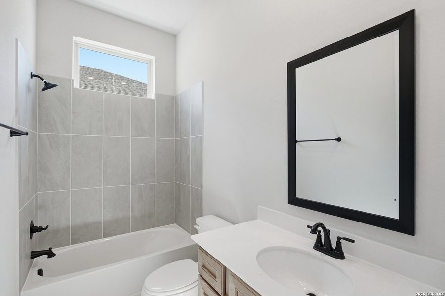 Furnished interior view inside a new home in Alsatian Oaks, Castroville (Image 11).