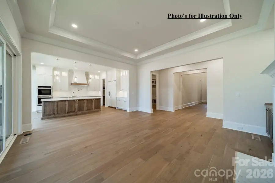 Spacious, unfurnished interior of a new home in , Matthews (Image 4).