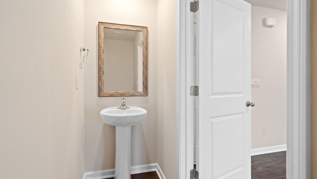 Representative unfurnished interior of a home built from the AISLE by D.R. Horton in Baxter Village, Boiling Springs (Image 13).