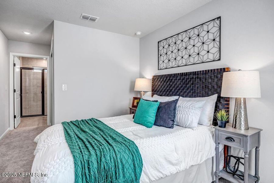 Furnished interior view inside a new home in , Jacksonville (Image 26).