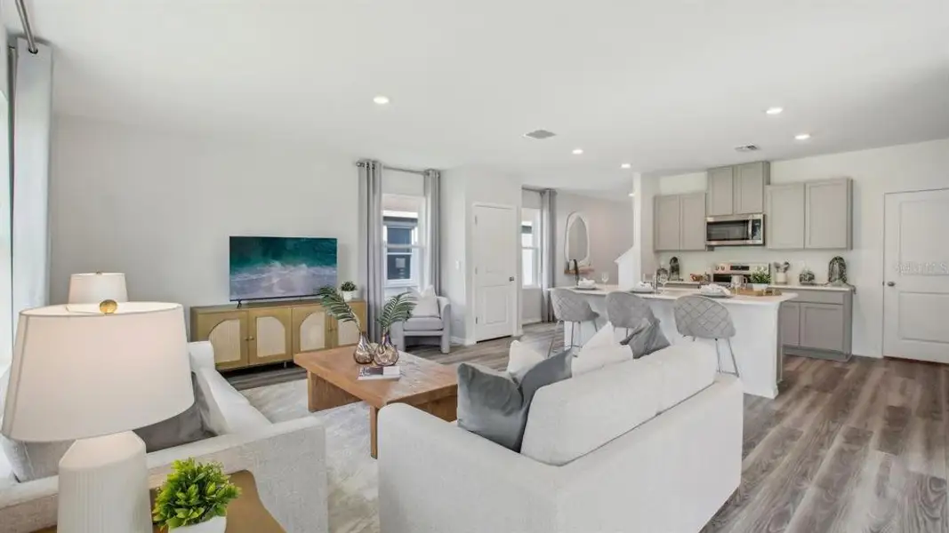 Furnished interior view inside a new home in Sandhill, Dade City (Image 9).
