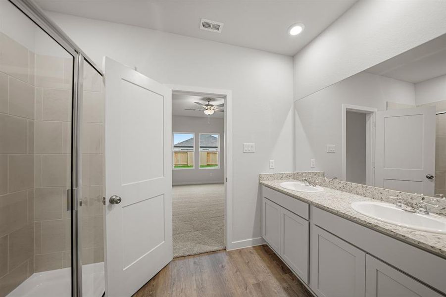 Furnished interior in a model home at Pecan Lakes Estates in Navasota (Image 19). Furnished interior in a model home at Pecan Lakes Estates in Navasota (Image 19).