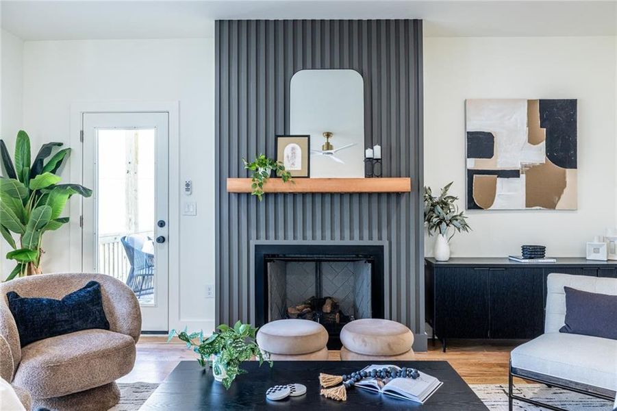 Furnished interior view inside a new home in , Avondale Estates (Image 12). Furnished interior view inside a new home in , Avondale Estates (Image 12).