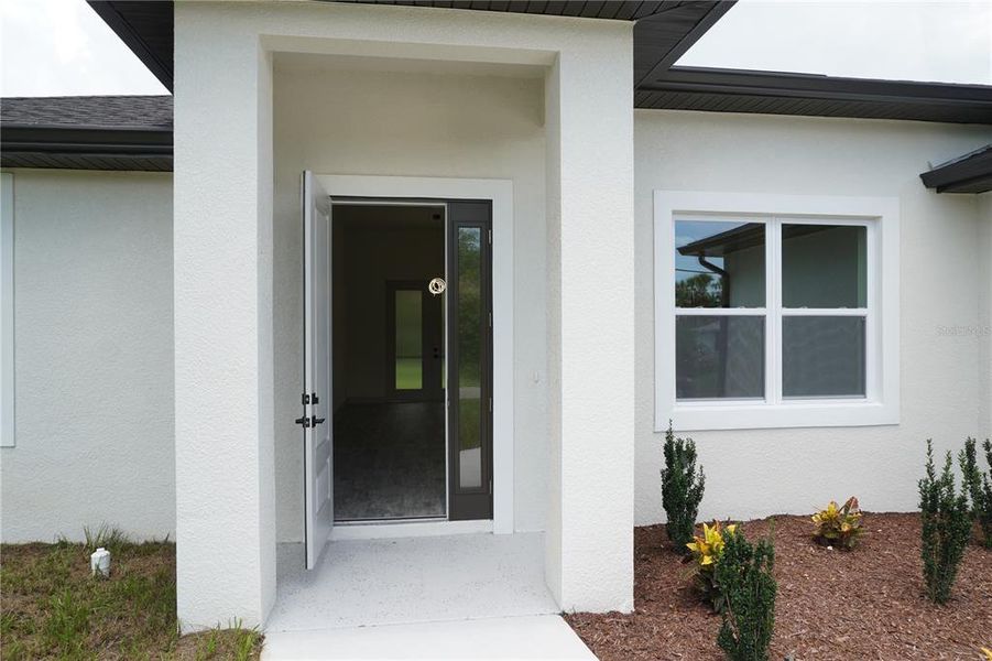 Exterior details and patio area of a home in , North Port (Image 34). Exterior details and patio area of a home in , North Port (Image 34).