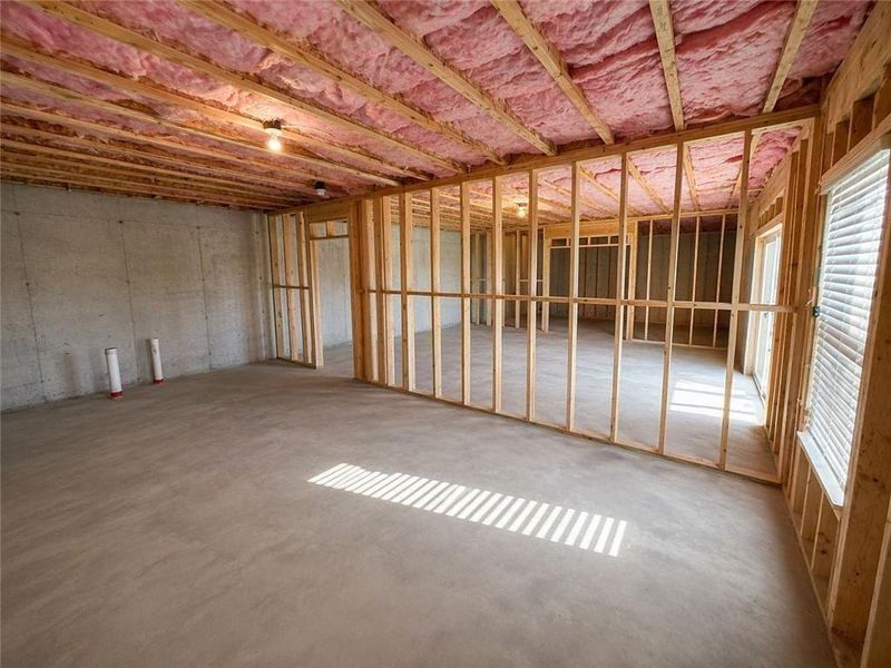 In-progress construction of a new home in , Dallas, GA (Image 23).