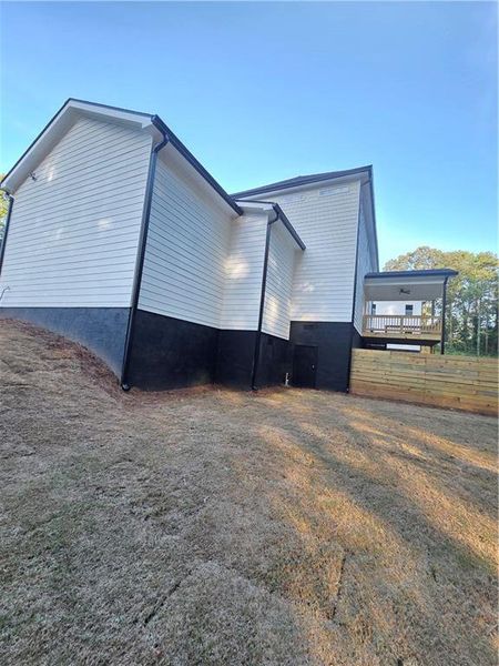 Exterior details and patio area of a home in , Austell (Image 31).