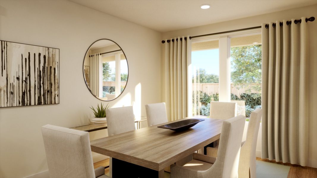 Representative furnished interior of a home built from the 4057 by Risewell Homes in Freedom at Anthem, Kyle (Image 8). Representative furnished interior of a home built from the 4057 by Risewell Homes in Freedom at Anthem, Kyle (Image 8).