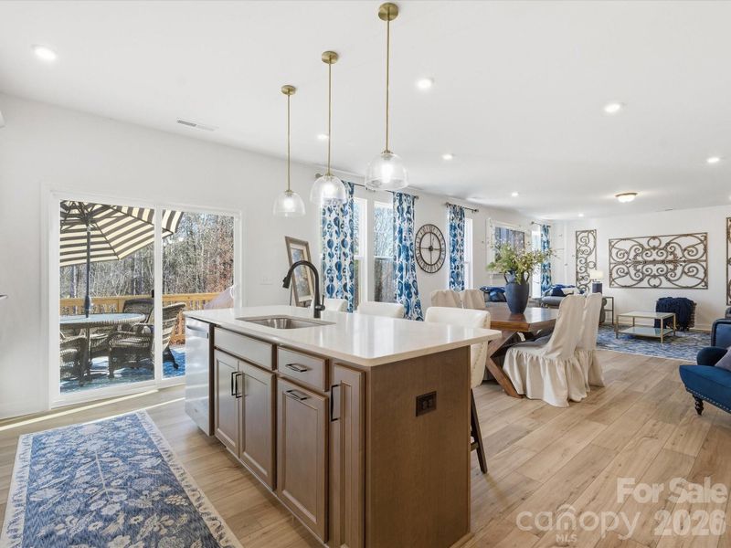 Furnished interior view inside a new home in , York (Image 5).