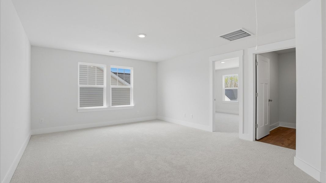 Furnished interior view inside a new home in Iris Meadows, Moore (Image 28).