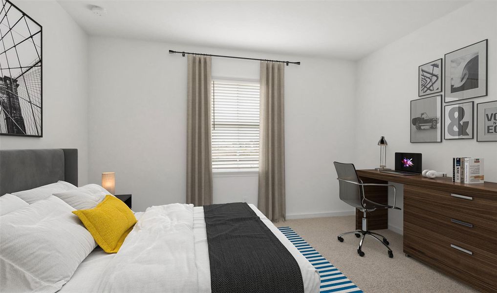 Bedroom 2 (*Photo not of actual home and used for illustration purposes only.) Bedroom 2 (*Photo not of actual home and used for illustration purposes only.)