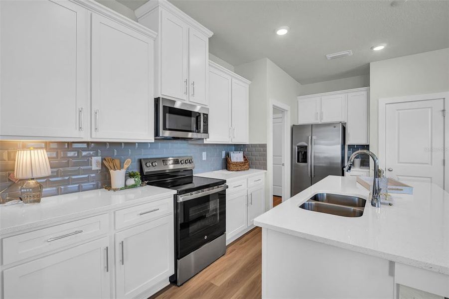 Furnished interior view inside a new home in , Hudson (Image 8).